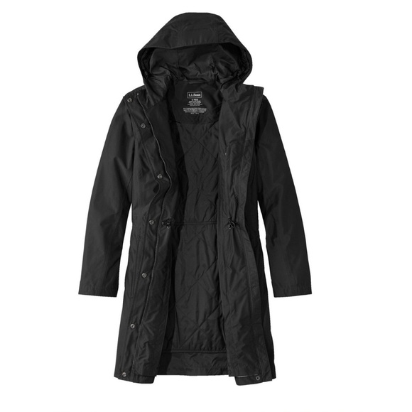 L.L. Bean Jackets & Blazers - L.L. Bean | Women's H2OFF Raincoat, PrimaLoft-Lined